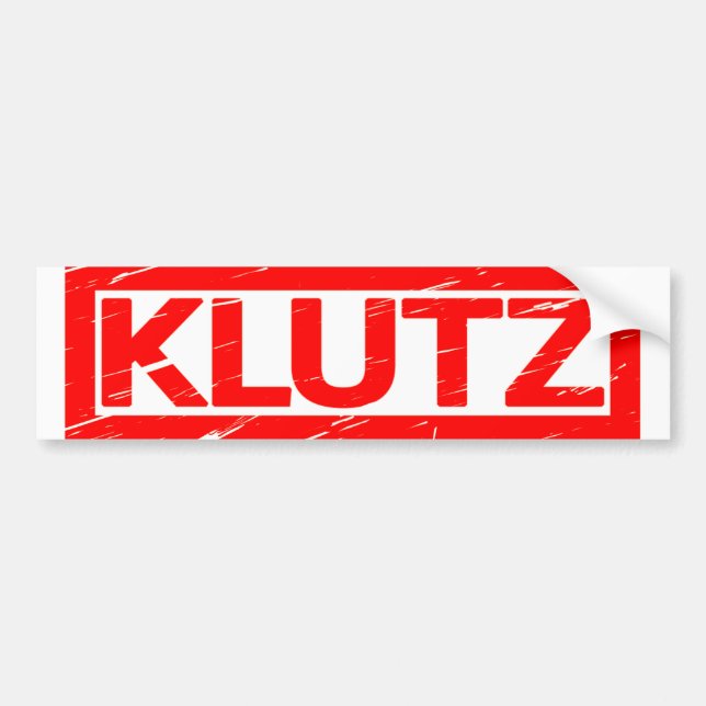 Klutz Frimärke Bildekal (Framsidan)