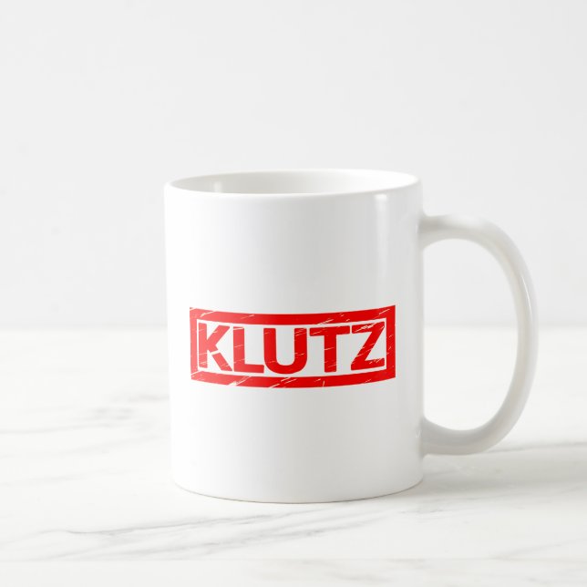 Klutz Frimärke Kaffemugg (Höger)