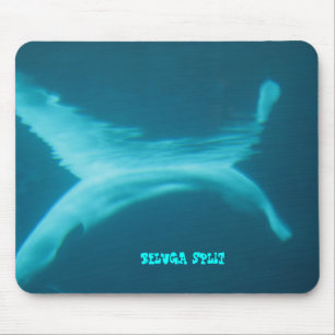 Kluven mousepad för Beluga Musmatta