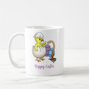 Kluven påskkyckling kaffemugg