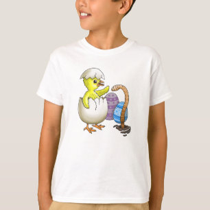 Kluven påskkyckling t shirt
