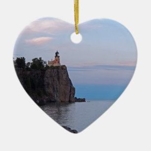 Kluven sten Sunset.jpg Julgransprydnad Keramik