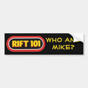 KLYFTA 101 - Vem och Mike? Bildekal