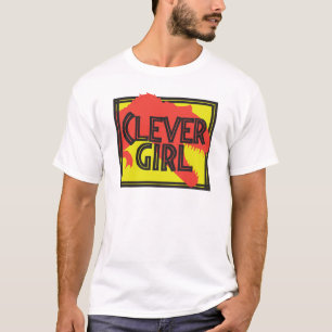 Klyftig flicka för CRAZYFISH T Shirt