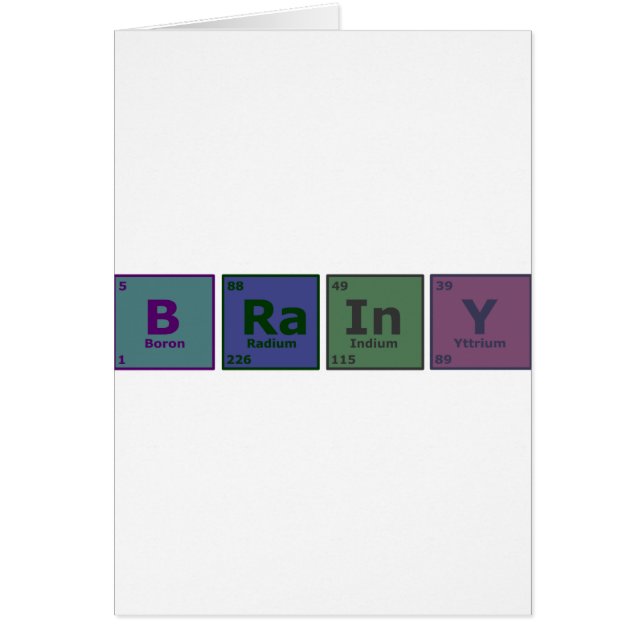 Klyftigt Hälsningskort (Framsidan)