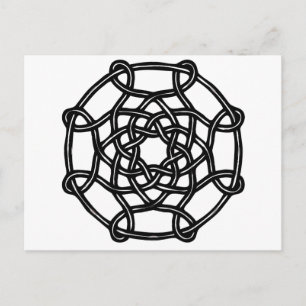 Klytisk design - Basic Round Knot Vykort