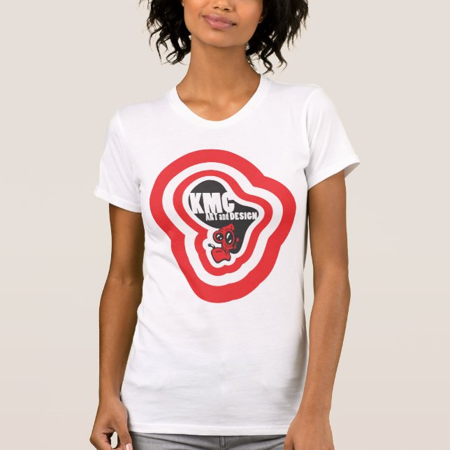 Kmc-damutslagsplats Tee Shirt (Framsida)