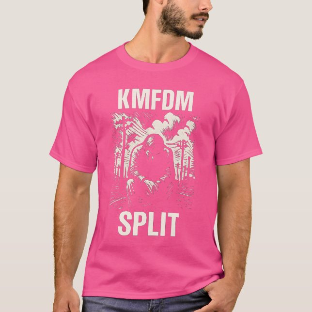 KMFDM SPLIT T SHIRT (Framsida)