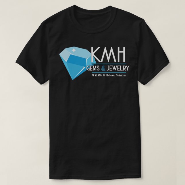 KMH Gems och Jewelry T Shirt (Design framsida)