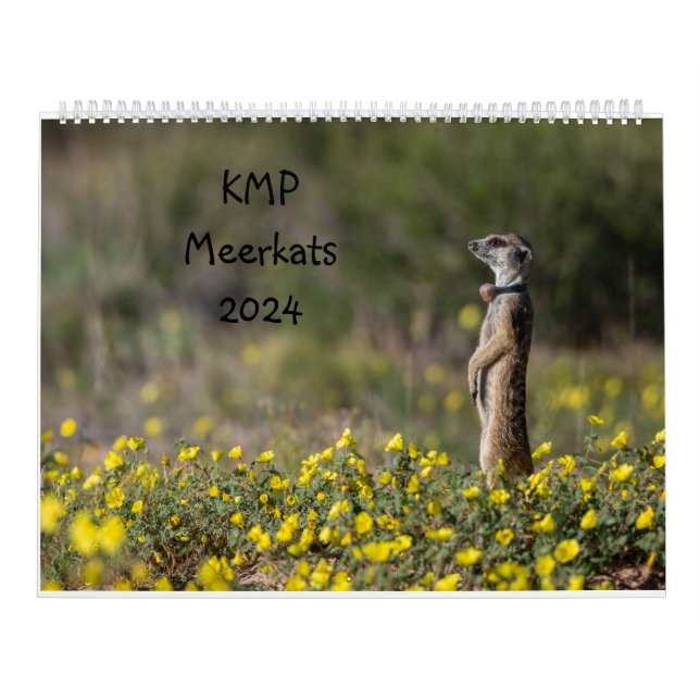 KMP Meerkats Calendar 2024 Kalender (Omslag)