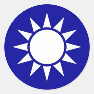 kmtsymbol runt klistermärke