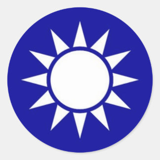 kmtsymbol runt klistermärke