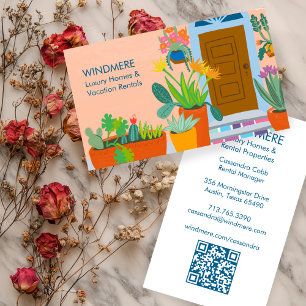 KN-kod för förångningshyrning Rental Realtor Gods  Visitkort