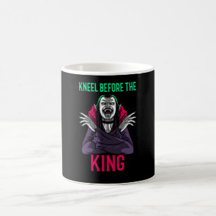 Knä för kungen Dracula Kaffemugg