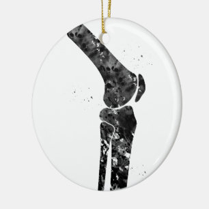 Knä Julgransprydnad Keramik