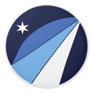 Knabbdragning med flagga av Columbia, SC Knopp