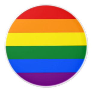 Knabbdragning med Pride flagga av HBT-teknik Knopp
