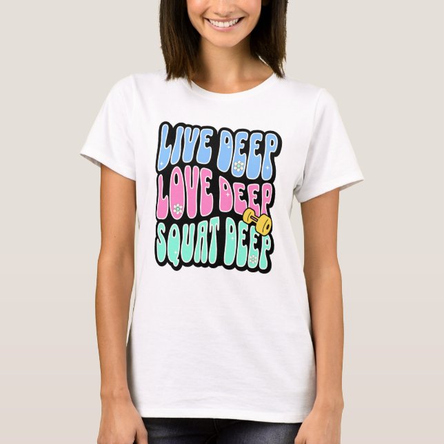 Knäböj T Shirt (Framsida)