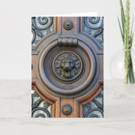 Knack - Lejont dörrspärr, tomt invändigt kort