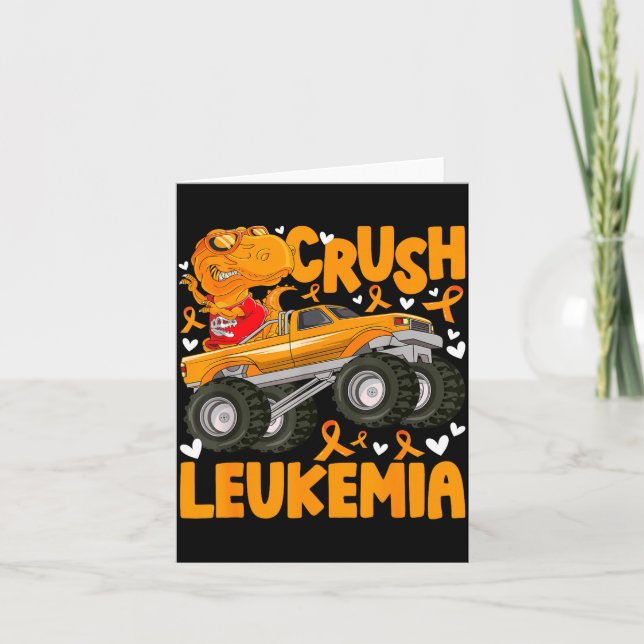 Knäck leukemi medvetenhet månad leukemi krigare  kort (Framsida)