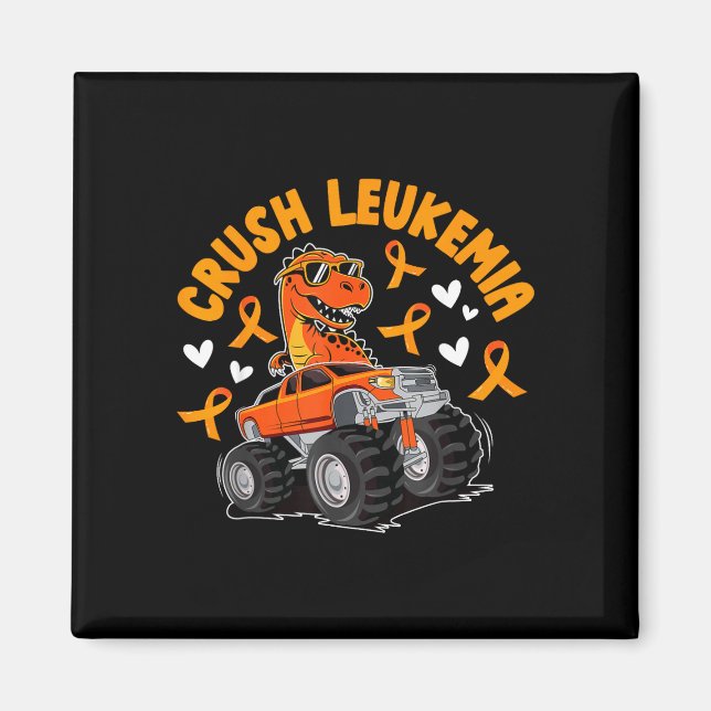 Knäck leukemi medvetenhet månad leukemi krigare  magnet (Framsidan)