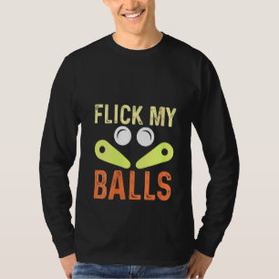 Knäck min Bollar klassiska Retro Pinball Arcad T Shirt