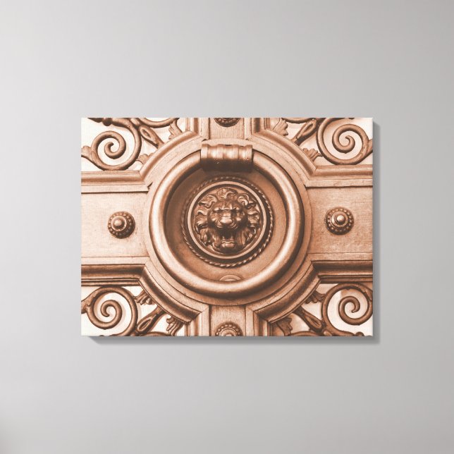 Knacka... Canvastryck (Framsida)