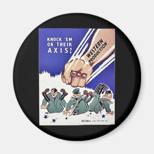 Knacka dem på deras axel, western produktion magnet
