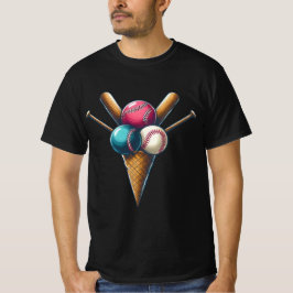 Knacka den ur parken Ice Cream möter basket T Shirt