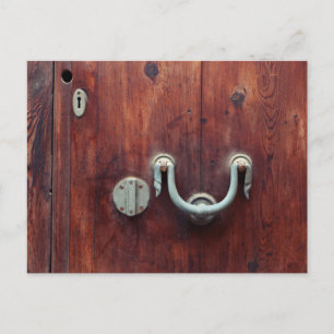 Knacka dörren vykort