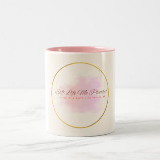 Knacka in i din gudomliga feminina energi.. Två-Tonad mugg