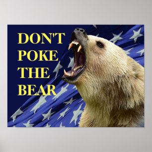 Knacka inte på björnen poster