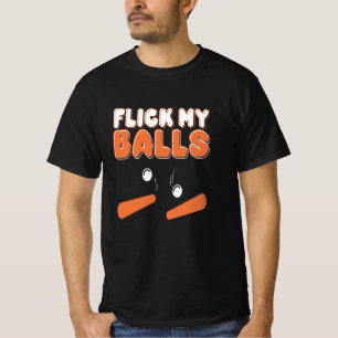 Knacka på Bollar Pinball Arcade Retro T Shirt