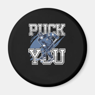 Knacka på din fantastiska sportsport Ice Hockey Pl Magnet