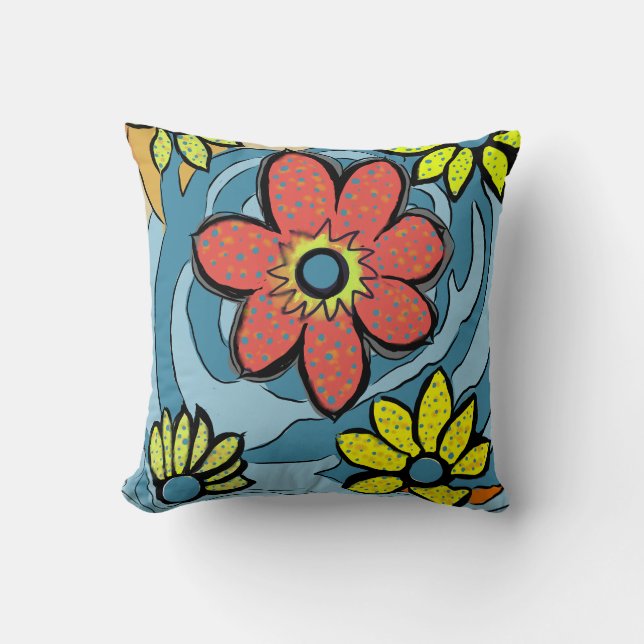 Knacka PillowVintage Flower zPower Kudde (Framsida)