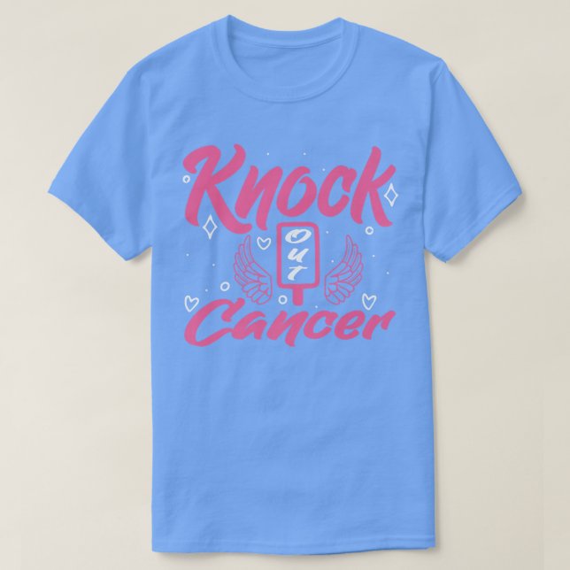 Knacka upp bröstcancer t shirt (Design framsida)