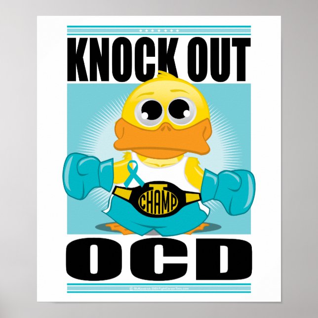 Knacka upp OCD Poster (Framsidan)