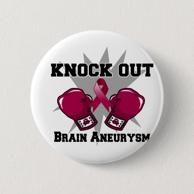 Knacka ut Brain Aneurysm Knapp (Framsida)