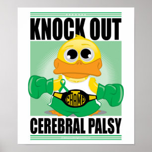 Knacka ut Cerebral Palsy Poster