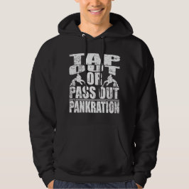 Knacka ut eller passera ut-panelen hoodie