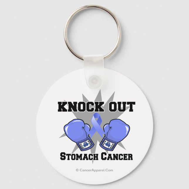 Knacka ut stomach Cancer Nyckelring (Framsida)
