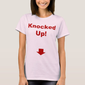 Knackat upp t-shirt