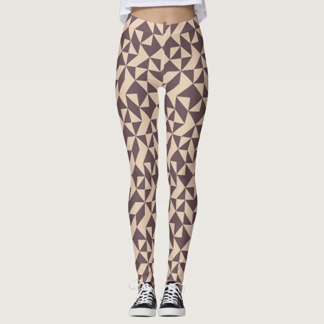 Knäckfärg för utformning av romber leggings (Framsida)