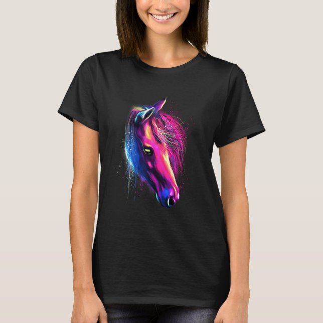Knäckfärgsfärgerteckningar T Shirt (Framsida)