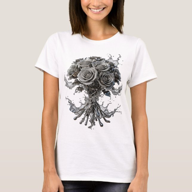 Knackig Silver SILVER ROSES Tröja (Framsida)