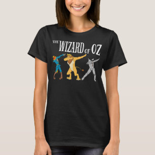 Knäckligt Lejon Fågelskrämma Tin Man, Oz-guiden T Shirt
