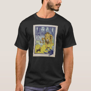 Knäckligt Lejon guide för Oz Bok Page Tee Shirt