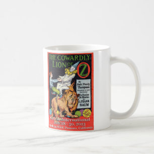 Knäckligt Lejon om Oz Centennial Mugg