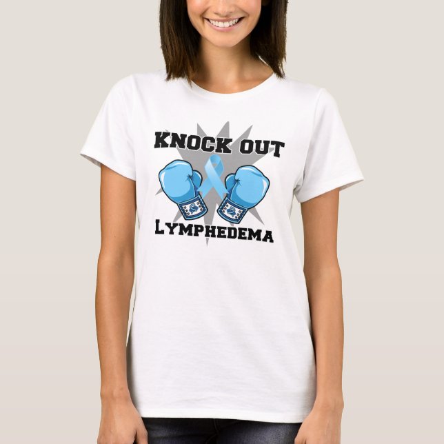 Knackning ut Lymphedema T-shirt (Framsida)