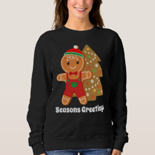 Knäcksbröd för julgranar lägger till text t shirt